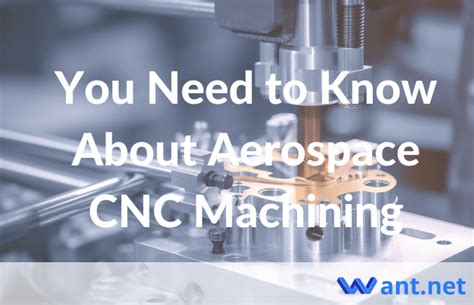 CNC Machining for Aerospace: Everything You Need to Know.